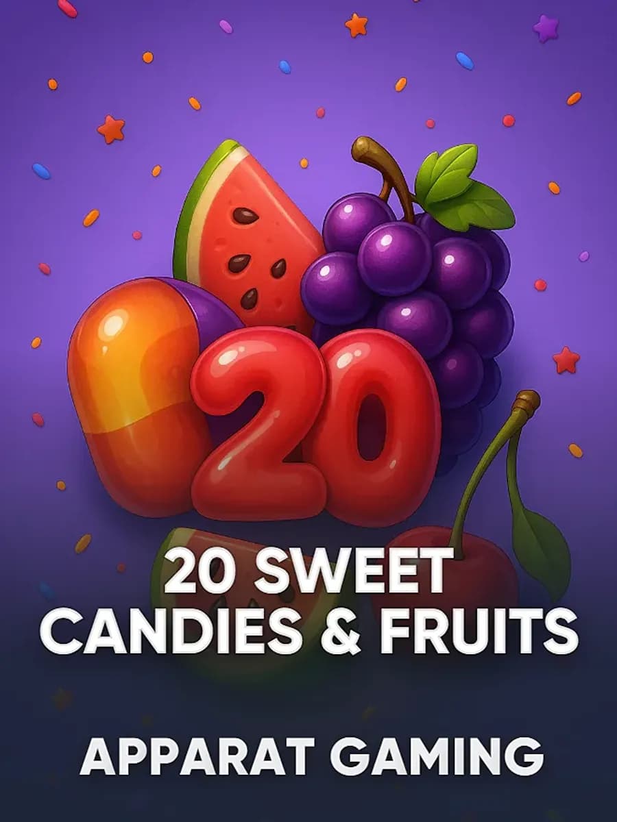 20 Sweet Candies & Fruits