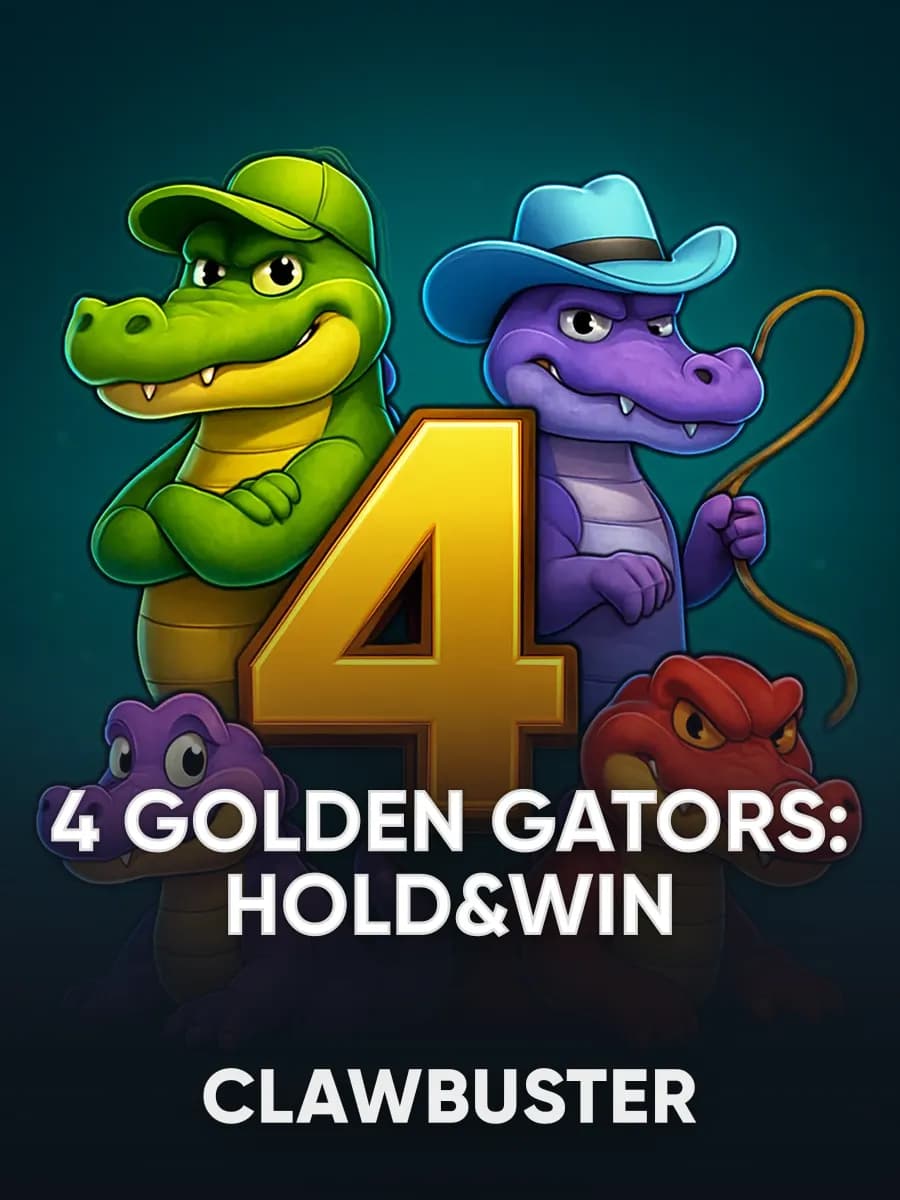 4 Golden Gators: Hold&Win