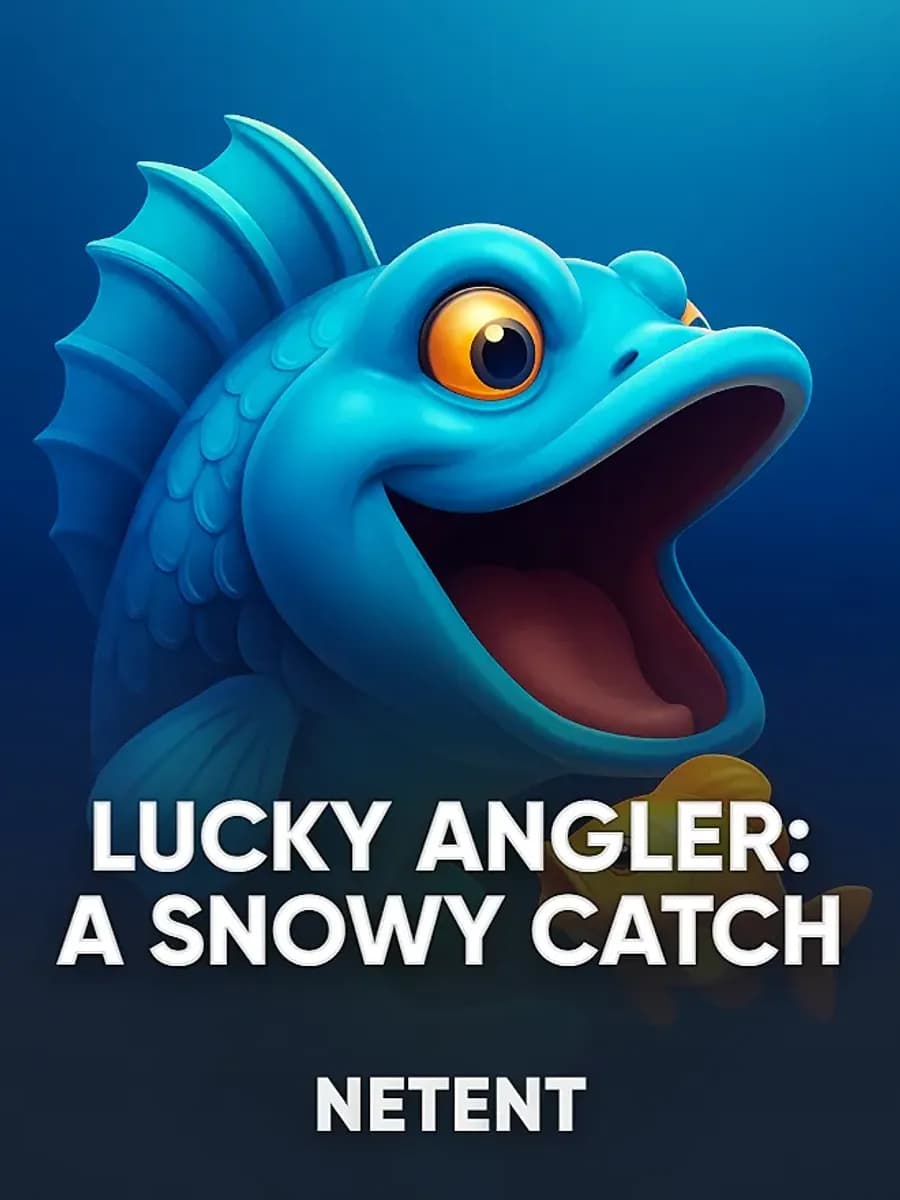 Lucky Angler: A Snowy Catch