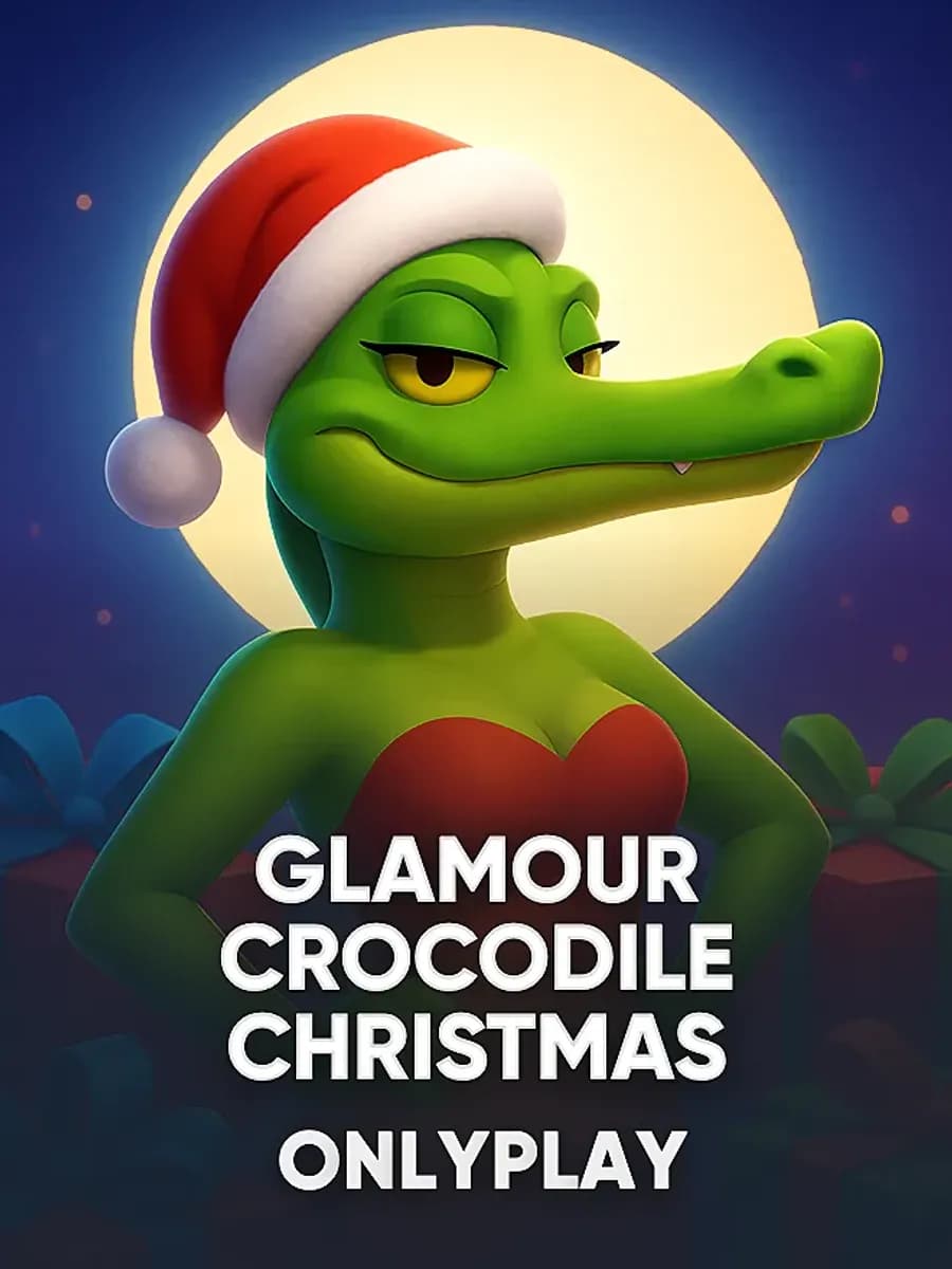 Glamour Crocodile Christmas