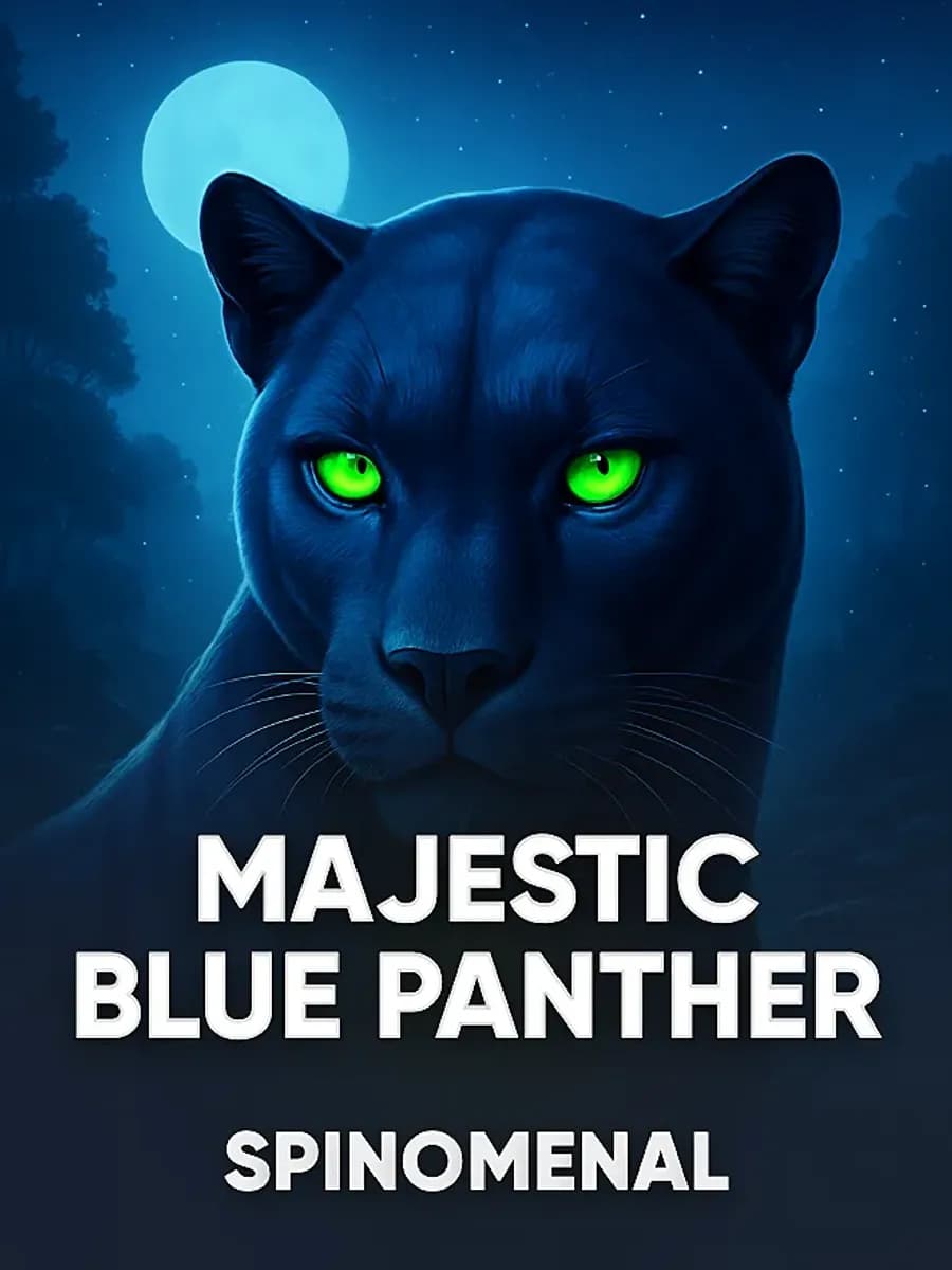 Majestic Blue Panther