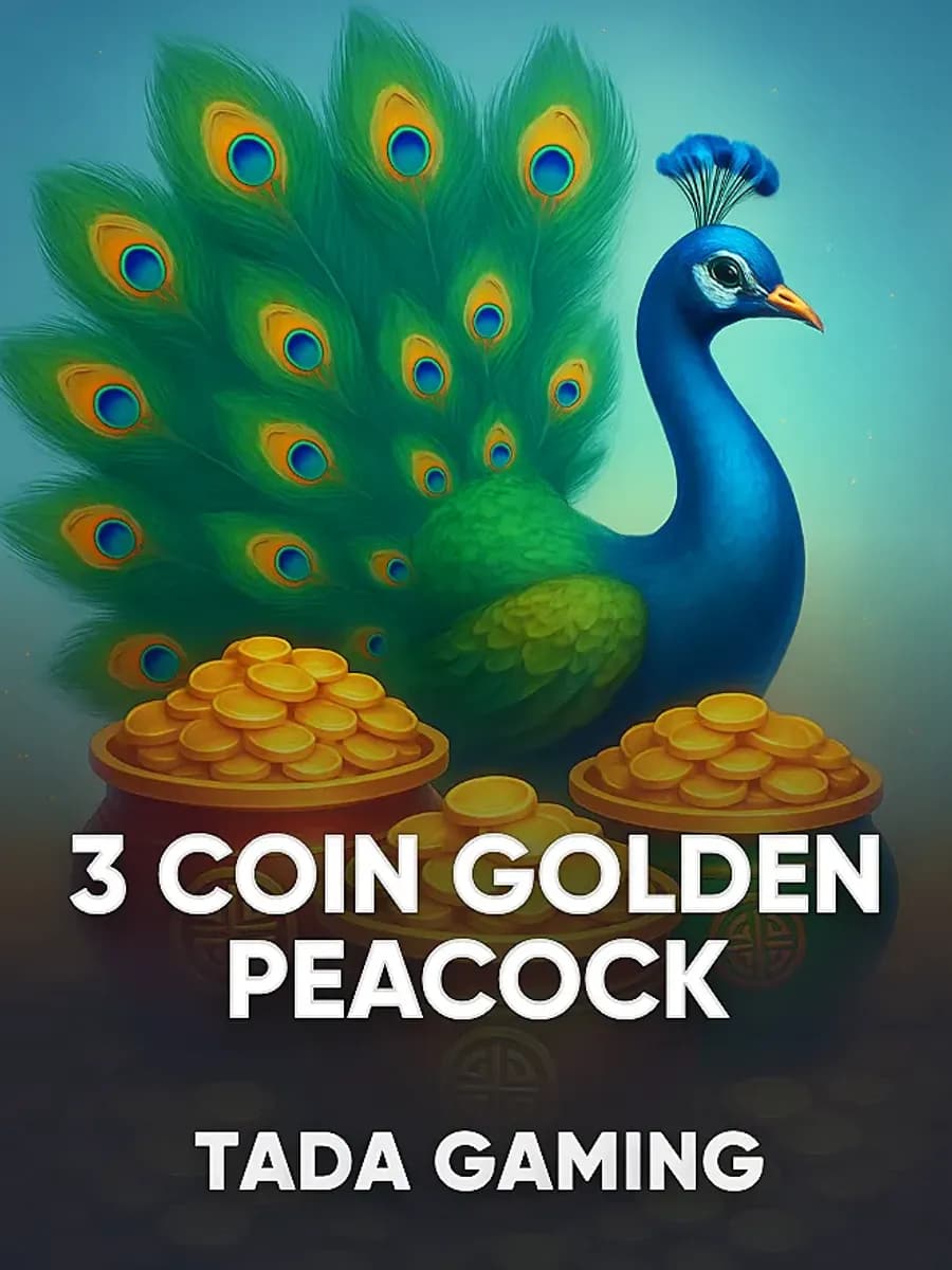 3 Coin Golden Peacock