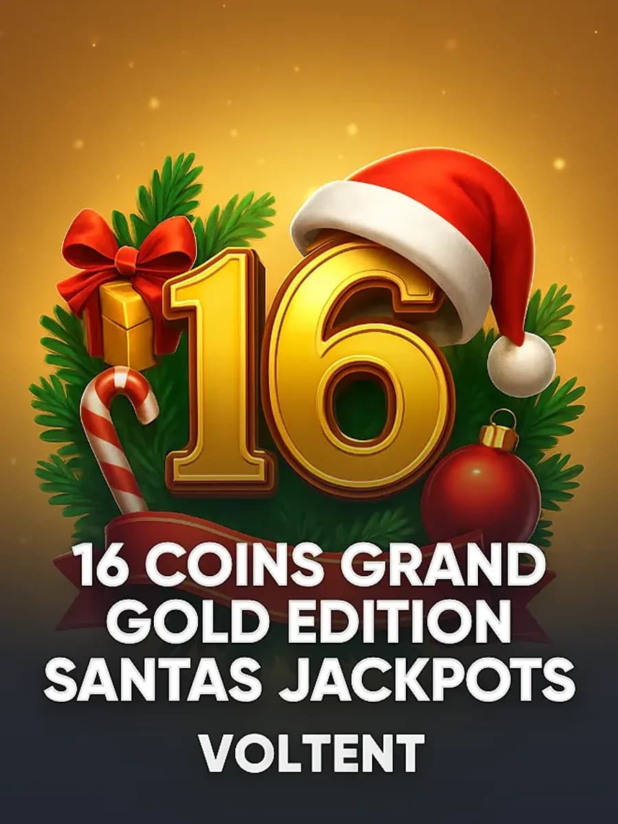 16 Coins Grand Gold Edition Santas Jackpots